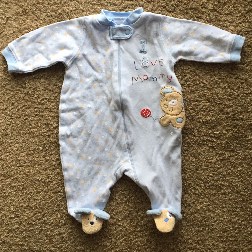 Just Born Footed One Piece 3-6 (Mommy❤️)